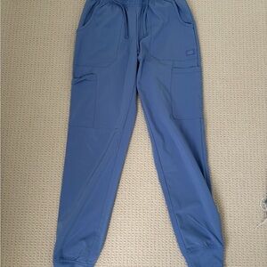 Blue Dickies Jogger Scrub Pants